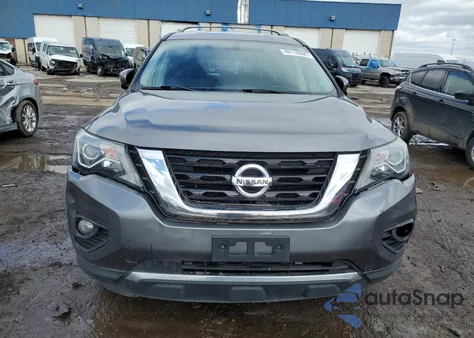 2017 Nissan Pathfinder Sv из США, поврежденный, VIN 5N1DR2MM5HC689264